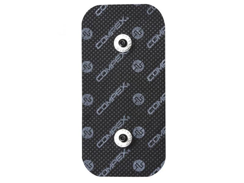 Electrodes Compex Easysnap Performance 2 connecteurs à bouton-poussoir