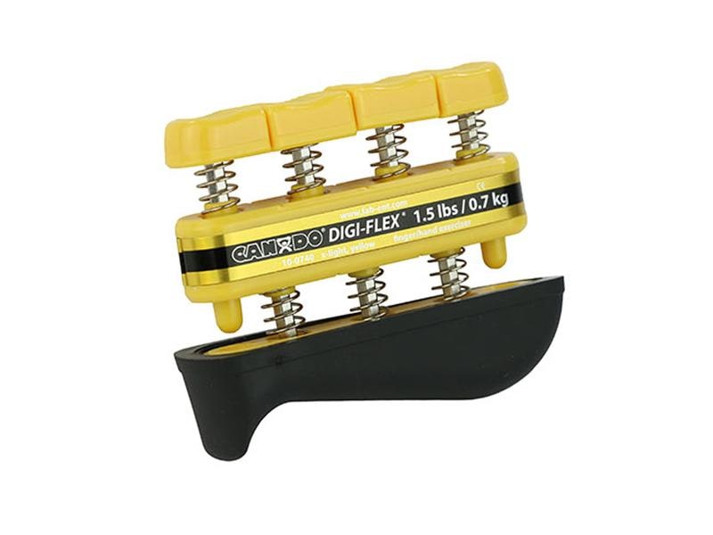 CanDo Digi-Flex hand trainer yellow, 0.7 kg