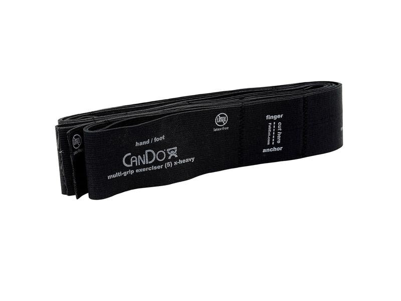 CanDo Fitnessband bande de résistance noire, très forte