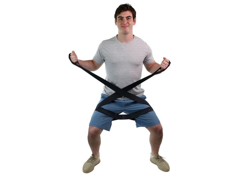 CanDo Fitnessband bande de résistance noire, très forte