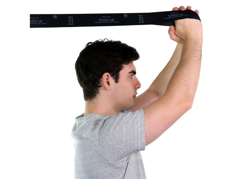 CanDo Fitnessband bande de résistance noire, très forte