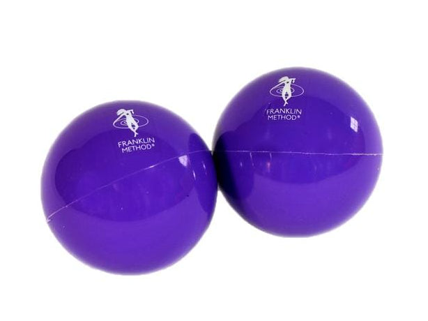 Franklin Interfascia Ball hart violett, Faszienball für Plantarfasziitis und Faszientherapie