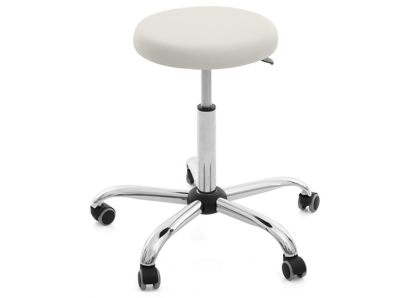 Chattanooga stool Galaxy/Montane round cream white