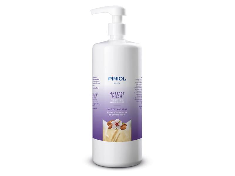 Piniol massage milk almond-wheat germ oil 1 liter