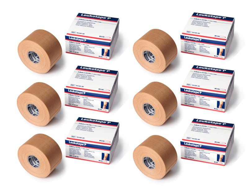 Leukotape P, 3.8 cm x 13.7 m, 6 pieces