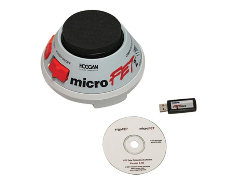 Dynamomètre musculaire MicroFET2 MMT avec logiciel d'acquisition de données