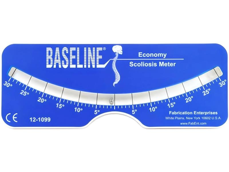 Baseline scoliometer