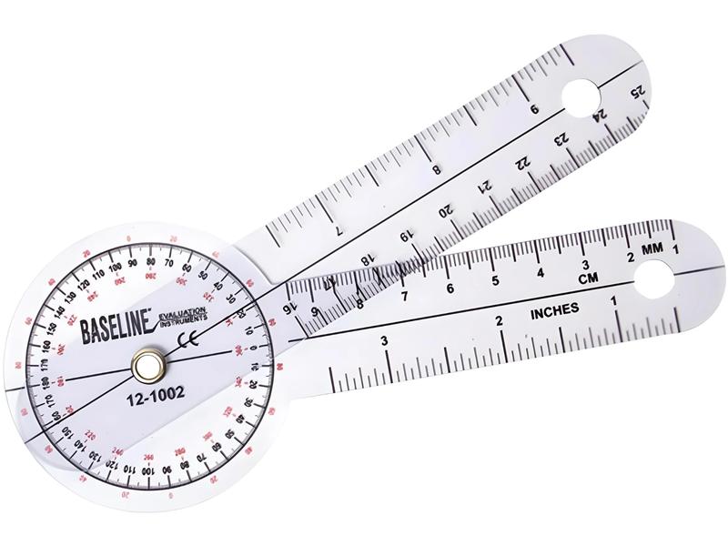 Baseline protractor 360° 15 cm