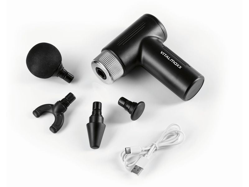 VITALmaxx Massage Gun Mini-Gun 5-piece