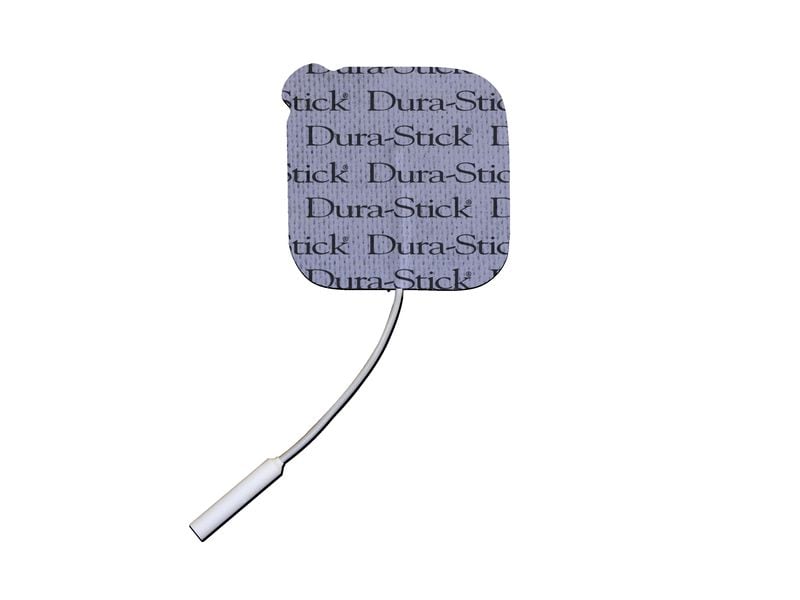 Chattanooga electrodes Durastick Plus Cloth 5 x 5 cm, with cable, 4 pieces