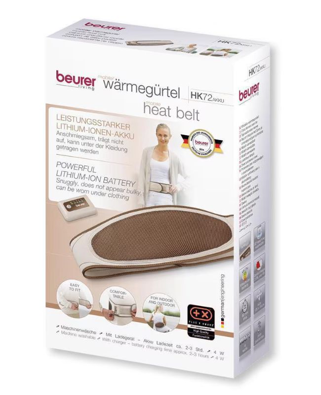Beurer HK72 battery-powered heating belt
