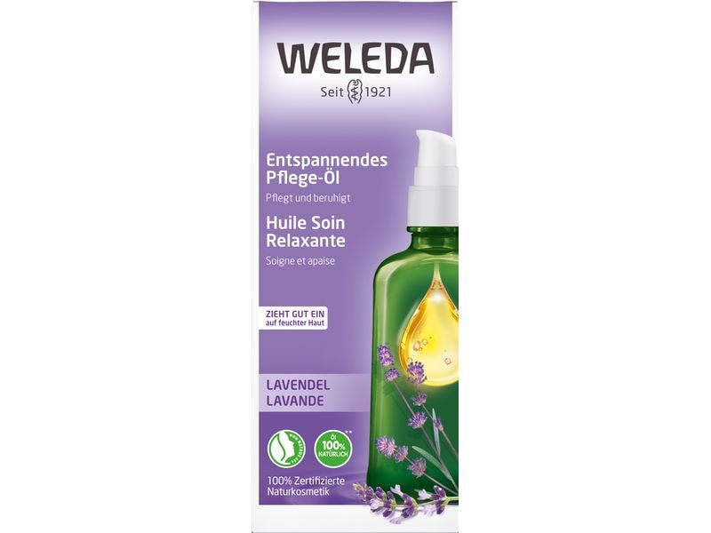 WELEDA Lavendel Entspannendes Pflege-Öl 100 ml