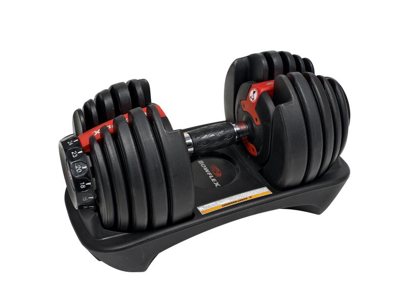 Ensemble d'haltères courts Bowflex Selecttech 552i, 2,3 à 23,8 kg