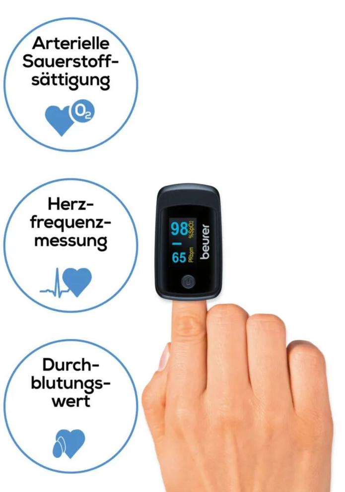 Beurer pulse oximeter PO45