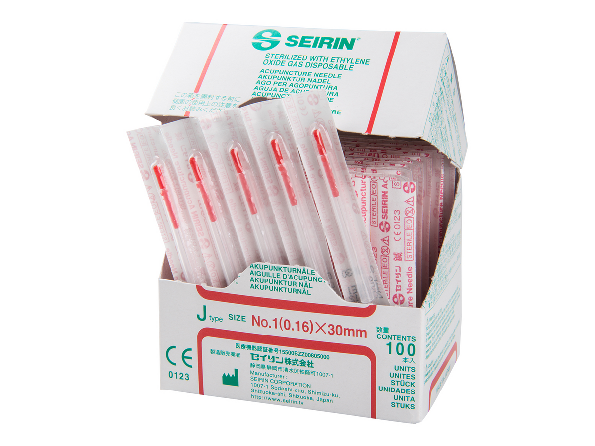SEIRIN J-Type / J-Sakura 0.16 x 30 mm, red