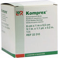 L&R Komprex foam rubber bandages 8 cm x 1m x 0.5 cm