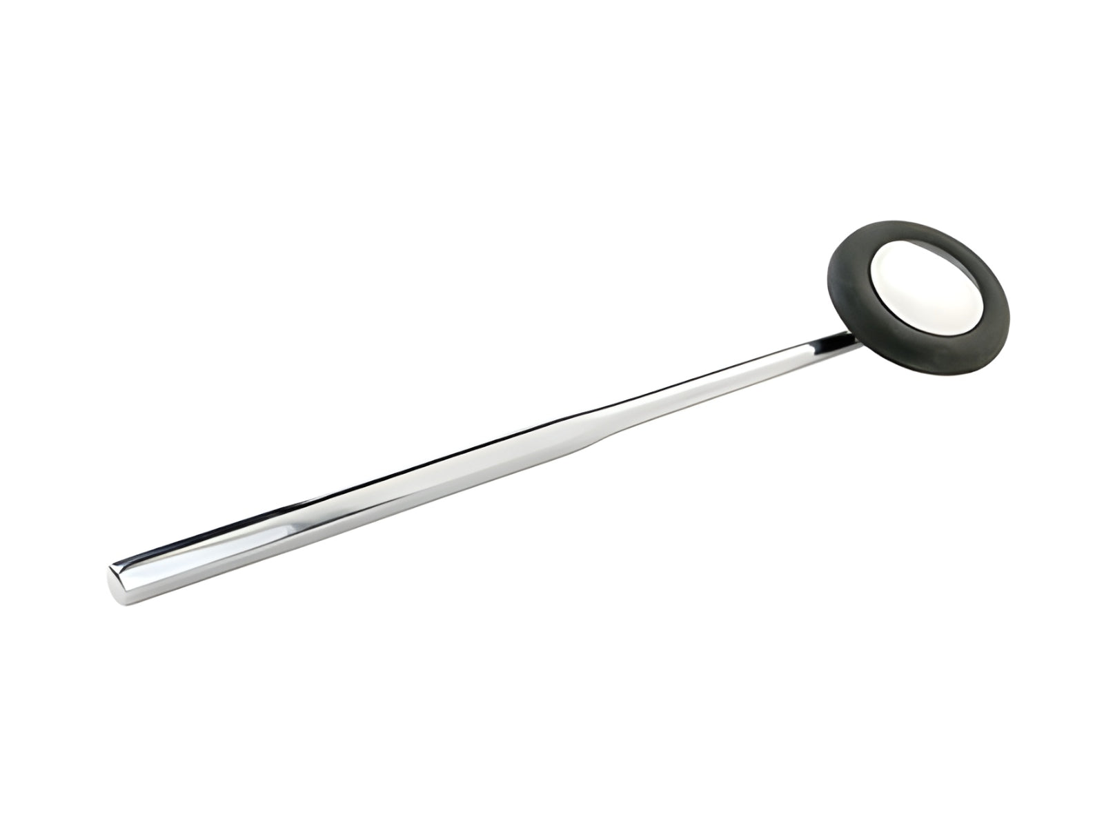 Baseline Reflexhammer nach Babinsky, Gesamtansicht mit Chromgriff und Perkussionskopf, für neurologische Untersuchungen