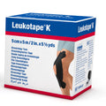 Leukotape K elastic tape bandage black, 5 cm x 5m