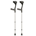 Ossenberg crutch aluminum/black Ergo