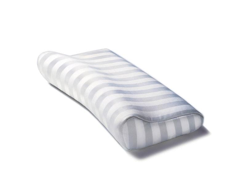 SISSEL cover for Soft Deluxe neck pillow satin 63 x 33 cm, white