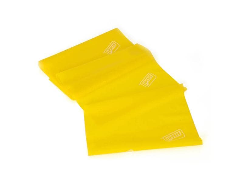 SISSEL Fitband Essential, yellow, light resistance, 15 cm x 2.5 m