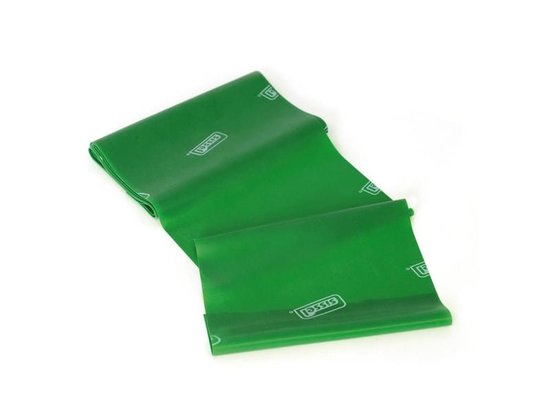 SISSEL Fitband Essential, green, high resistance, 15 cm x 2.5 m