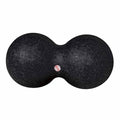 SISSEL Myofascia Double Ball hart, schwarz, Ø 8 cm x 16 cm