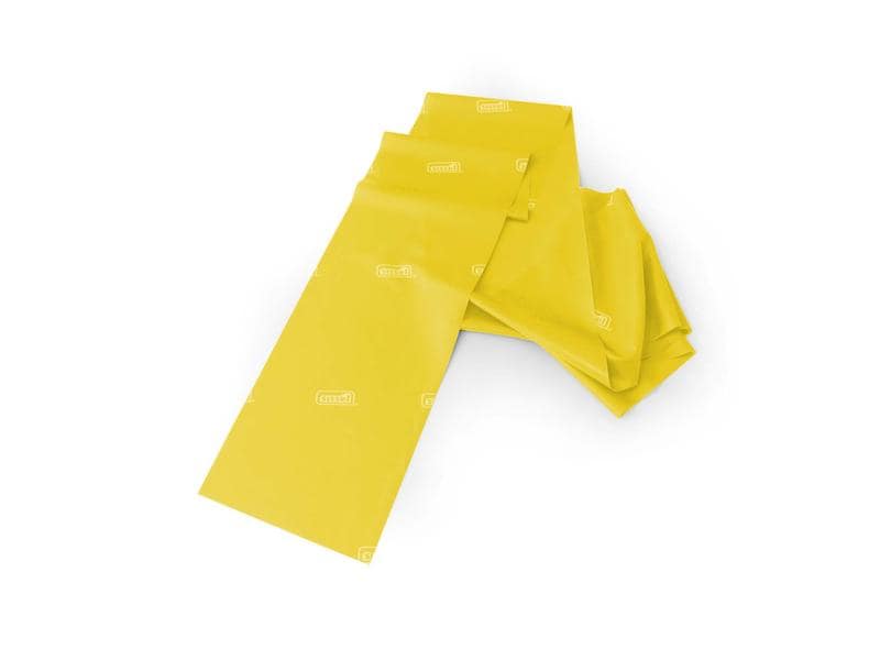 SISSEL Fitness Band, 7.5 cm x 2 m, yellow (light)