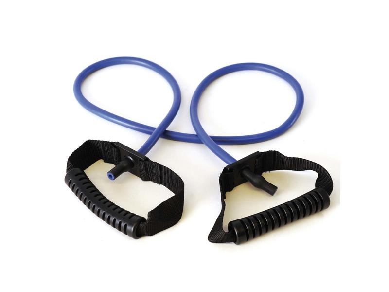 SISSEL Fit-Tube Exercise Band, blue, extra-strong resistance, 120 cm