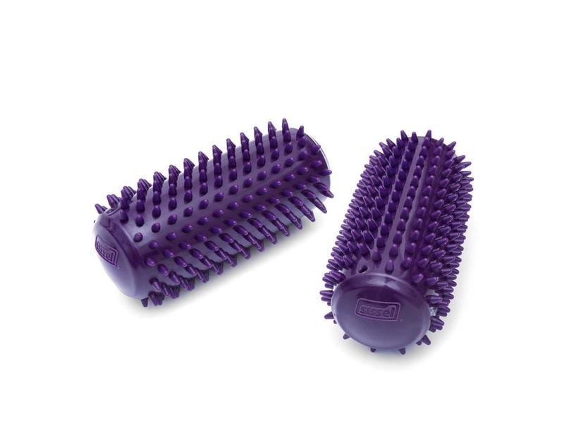 SISSEL Spiky Body Roll, purple, 2 pieces