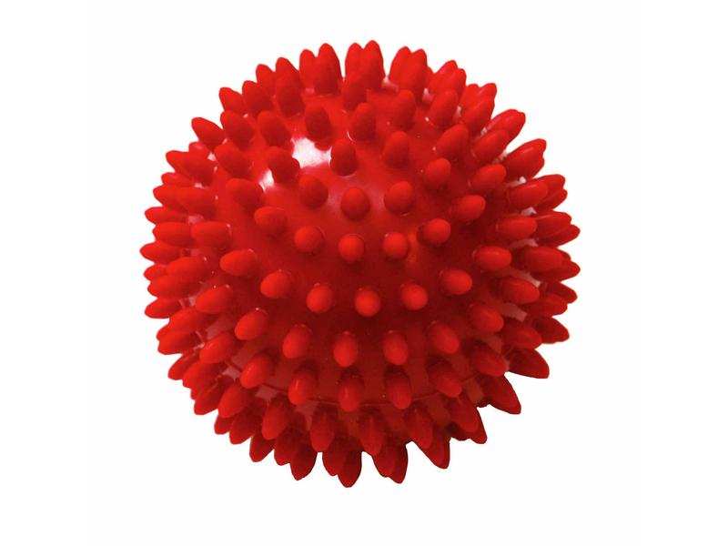 SISSEL Spiky-Ball red Ø 9 cm, 2 pieces