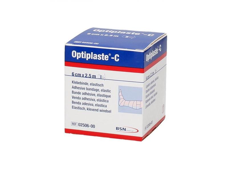 Optiplaste C adhesive bandage 6 cm x 2.5 m