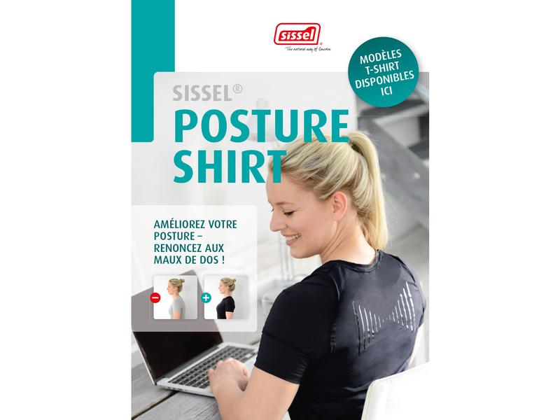 SISSEL Poster Posture Shirt DIN A2 französisch