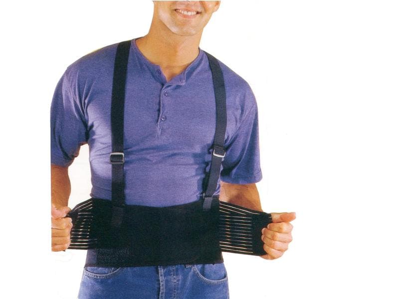 Ceinture de travail noire XL