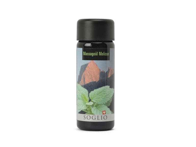 Huile de massage Soglio à la mélisse 100 ml