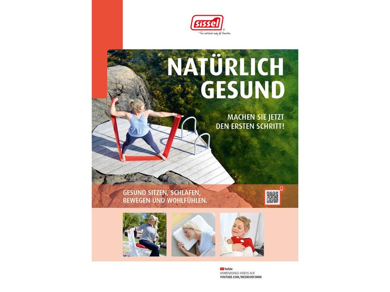 SISSEL Poster Natürlich Gesund deutsch DIN A2