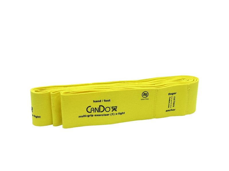 CanDo fitness band resistance band yellow, very light