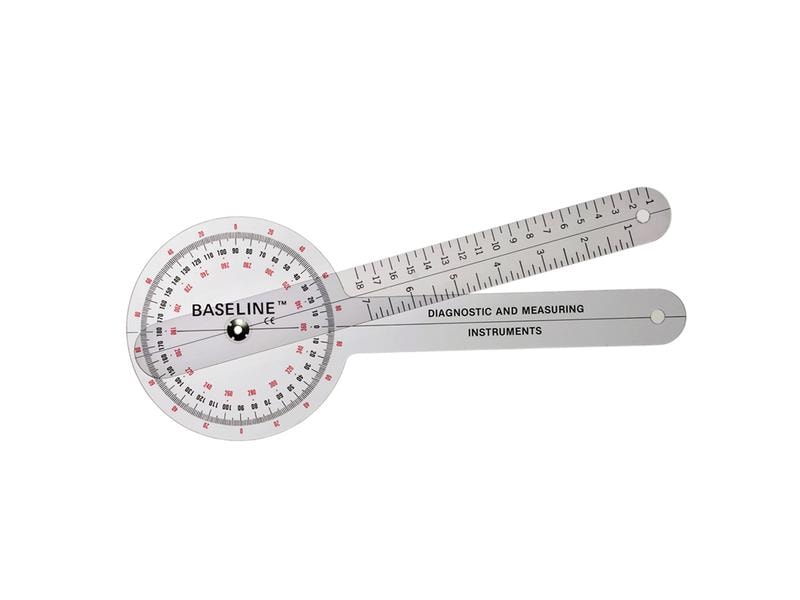 Baseline protractor 360° 30 cm