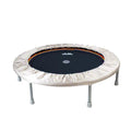 Trimilin Fitnesstrampolin Miniswing Schwarz,  Ø 102 cm, bis 85 kg