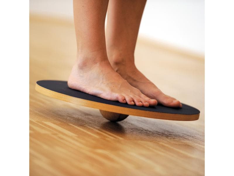 FitterFirst Balance Board Toupie thérapeutique en bois, 39 cm