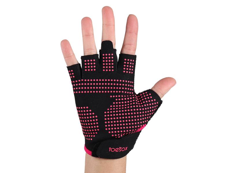 Toesox Training Gloves Grip L, Rose