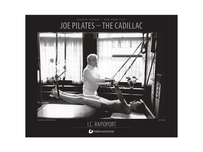 Pilates Poster - Joe Pilates - Cadillac