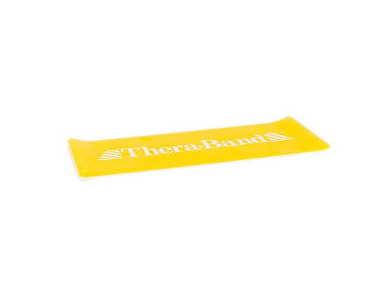 Thera-Band Fitnessband Loop gelb, leicht, 20.5 cm