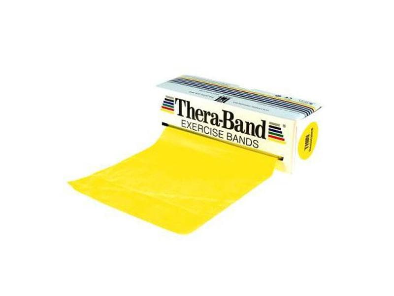 Thera-Band Bande de fitness jaune, légère, 45.7 m