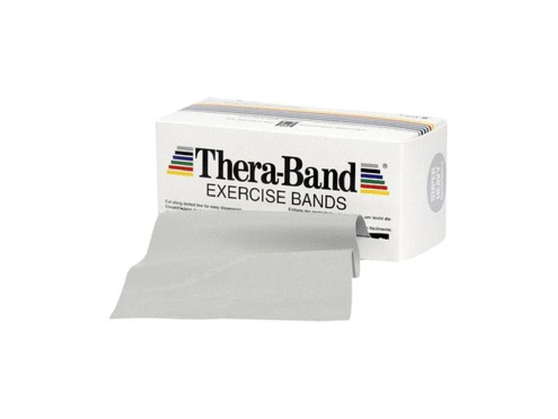 Thera-Band Fitnessband silber, super stark, 5.5 m