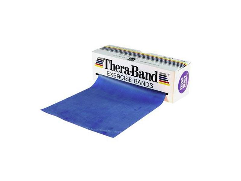 Thera-Band Bande de fitness bleue, extra forte, 45.7 m