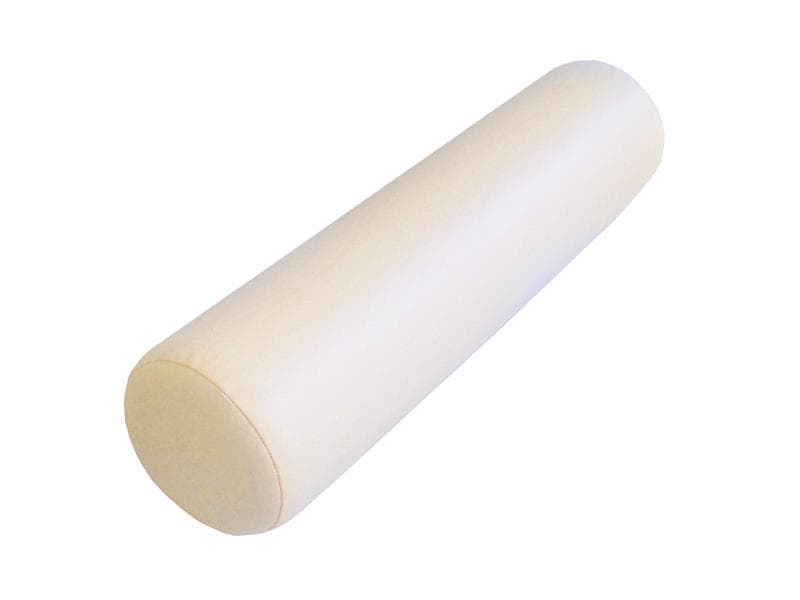 MEDiDOR Rouleau pour genoux Skaï Tundra Standard crème 20 x 58 cm