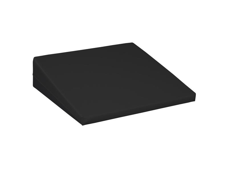 MEDiDOR wedge cushion Skai Tundra black 40 x 40 x 10 cm