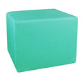 MEDiDOR Cube de positionnement Skai Tundra turquoise 50 x 40 x 45 cm