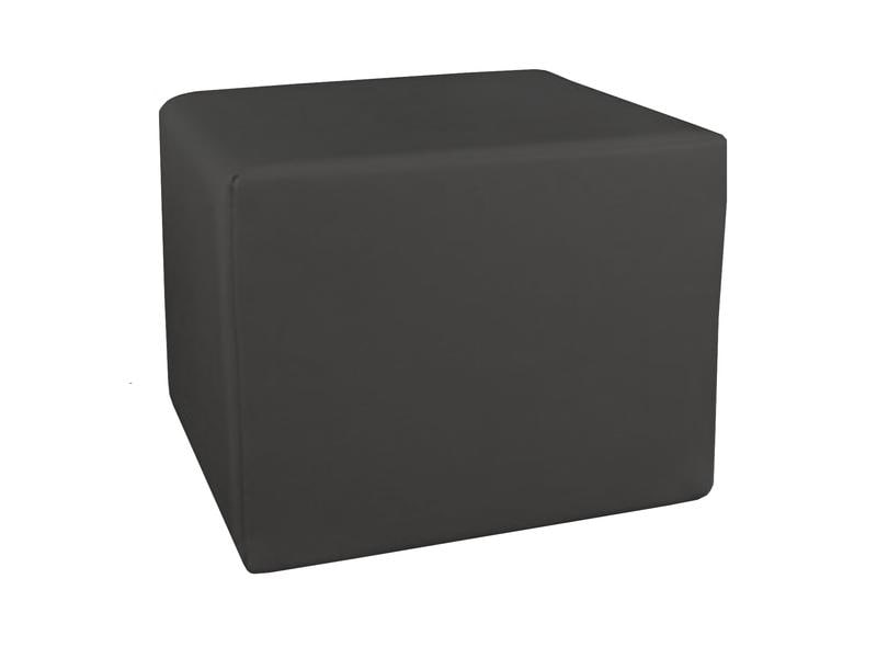 MEDiDOR Cube de positionnement Skai Tundra anthracite 50 x 40 x 45cm